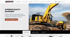 Desktop Screenshot of modernmachinery.com