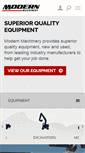 Mobile Screenshot of modernmachinery.com